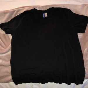 Divided Black Tee